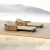 Modern Aluminum Woven Sun Lounger KMD18010