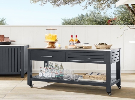 Mobile Aluminum Outdoor Kitchen Cabinets KMO1303