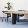 Modern Upholstered Rectangular Outdoor Dining Set KM18019