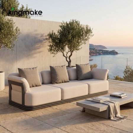 Layva Collection Outdoor Three-Seat Sofa