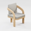 Luxury Teak Outdoor Chair KMD18016