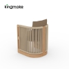 Laguna Collection Solid Teak Outdoor Chair with Hand-Woven Rope
