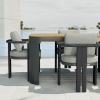 Modern Aluminum Outdoor Dining Set KMD18001