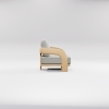 Luxury Teak Outdoor Single Sofa KMD18016