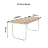 Nex Collection Aluminum Weave Outdoor Dining Set