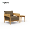 Cima Collection Outdoor Single Sofa