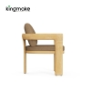 Natural Teak Tider Collection Outdoor Chair KMD18036