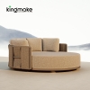 Modern Aluminum Woven Outdoor Daybed KMD18010