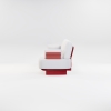 Modern Aluminum Afterglow Collection Single Sofa KM18013