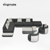 minilalist vita corner collection modular sofa set