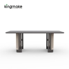 Laguna Collection Aluminum Outdoor Dining Set With Hand-Woven Rope