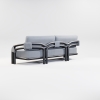 Modern Aluminum Pipeline Collection Two Seaters Sofa KM18015