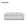 Modern Teak Outdoor Sofa KM18038