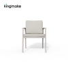 Cenxi Collection Aluminum White Outdoor Dining Set