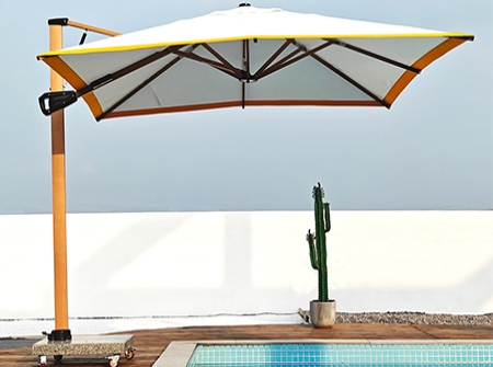 High-end Aluminum Cantilever Umbrellas KMS8601-2N 
