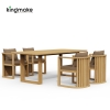 maui colletion high-end teak dining set
