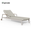 Cenxi Collection Aluminum Adjustable Outdoor Sun Lounger