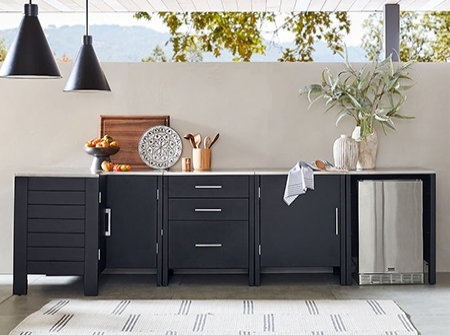 Aluminum Outdoor Kitchen Cabinets KMO1309