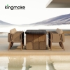 Modern Aluminum Woven Dining Set KMD18010