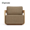 Modern Teak Neo Collection Outdoor Single Sofa KM18026-T