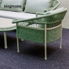 Contemporary Aluminum Woven Outdoor Sofa KM18022