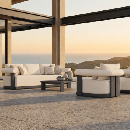 Modern Aluminum Outdoor Sofa Set – Mali Collection