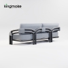 Modern Aluminum Pipeline Collection Two Seaters Sofa KM18015