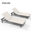 Aluminum KD Design Sun Lounger For Poolside