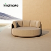 Modern Aluminum Woven Outdoor Daybed KMD18010