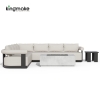 Modern Aluminum L-Shape Outdoor Sectional Sofa – Mali Collection