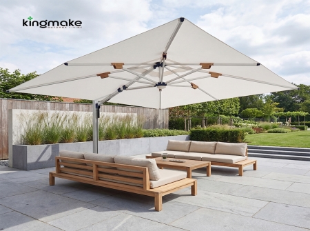 outdoor cantilever umbrellas: elevate modern hospitality settings
