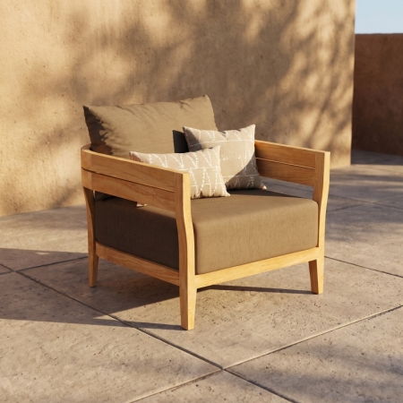 Cima Collection Outdoor Single Sofa