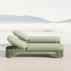 Aluminum Turquoise Series Sun Lounger KMD 18006