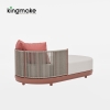 Modern Rope Weave Outdoor Sun Lounger– VitaCorner Collection