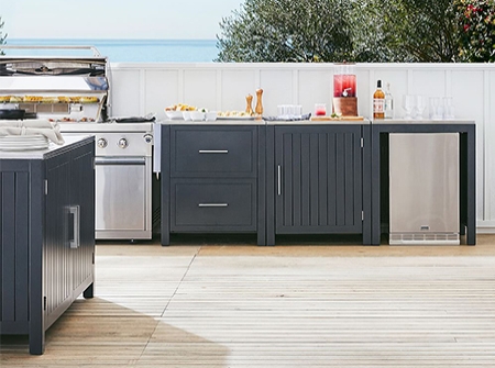 Aluminum Outdoor Kitchen Cabinets KMO1307