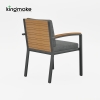 Modern L-shape Outdoor Dining Set KM18043
