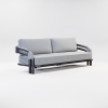 Modern Aluminum Pipeline Collection Two Seaters Sofa KM18015