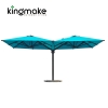 Blue Dual Open Outdoor Umbrella KMS1623-8A