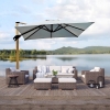 High-end Aluminum Cantilever Umbrellas KMS8601-2B-1