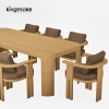 kinglife colletion luxury teak dining set