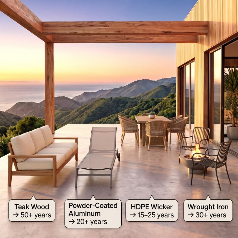 What Outdoor Furniture Holds Up the Best