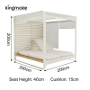 Alpha Collection Luxury Daybed For Poolside