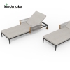 Albert Collection Rope Weave Aluminum Sun Lounger