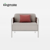 Nex Collection Aluminum Weave Single Sofa 