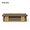 Modern Teak Wood 3-Seater Outdoor Sofa – Mali Collection