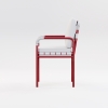 Modern Aluminum Afterglow Collection Dining Chair KM18013A