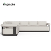Modern Aluminum L-Shape Outdoor Sectional Sofa – Mali Collection