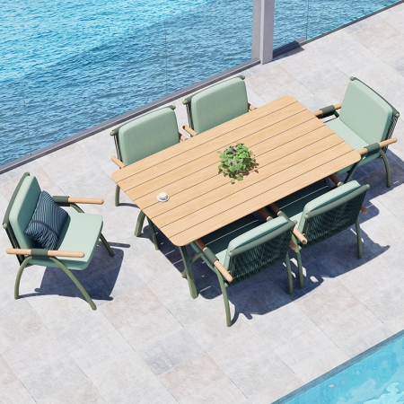 Modern KBrand Collection Outdoor Dining Set KMD18030