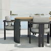 Modern Aluminum Outdoor Dining Set KMD18001