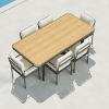 Modern Afterglow Collection Dining Set KM18013T